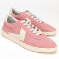Dámske semišové sneakersy ružové 100-D-351-P