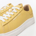 Dámske sneakersy na platforme klasické žlté 100-D-951-Y