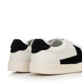 Dámske semišové sneakersy čierne 100-D-351-9