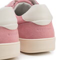 Dámske semišové sneakersy ružové 100-D-351-P