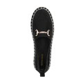 Dámske espadrilky s prackou čierne 100-P-810-1