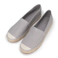 Textilné espadrilky s pletenou špičkou Wittchen – sivá