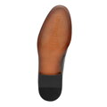 Pánske brogues z lícovej kože s perforáciou hnedé 99-M-305-4  