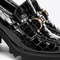Croco lakované lodičky s prackou 97-D-108-1
