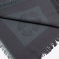 Dámska šatka s bambusom, tkaná s monogramovým vzorom 97-7D-001-8