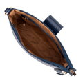 Dámska crossbody z ekokože s logom tmavomodrá 99-4Y-521-7  