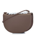 Dámska polkruhová crossbody kabelka Wittchen s hrubou retiazkou 93-4Y-526-5