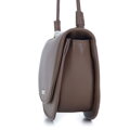Dámska polkruhová crossbody kabelka Wittchen s hrubou retiazkou 93-4Y-526-5
