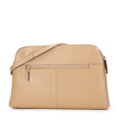 Dámska klasická dvojkomorová kožená crossbody kabelka Wittchen 29-4E-010-9