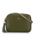 Dámska kožená crossbody kabelka Wittchen s retiazkou 29-4E-015-Z