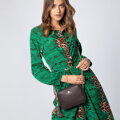 Dámska kožená crossbody kabelka Wittchen s retiazkou 29-4E-015-4