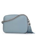 Dámska kožená crossbody kabelka Wittchen s retiazkou 29-4E-015-7