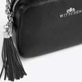 Dámska kožená crossbody kabelka Wittchen s retiazkou 29-4E-015-1S