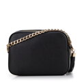 Dámska kožená kabelka typu crossbody s retiazkou 29-4E-015-1G