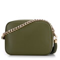 Dámska kožená crossbody kabelka Wittchen s retiazkou 29-4E-015-Z