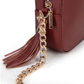 Dámska kožená crossbody kabelka Wittchen s retiazkou 29-4E-015-3