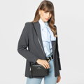 Dámska kožená crossbody kabelka Wittchen so strapcom 29-4E-014-1S