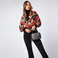 Dámska kožená crossbody kabelka Wittchen so strapcom 29-4E-014-S