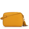 Dámska kožená crossbody kabelka Wittchen so strapcom 29-4E-014-Y