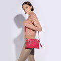 Dámska kožená crossbody kabelka Wittchen so strapcom 29-4E-013-3