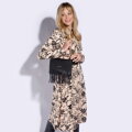 Dámska kožená crossbody kabelka Wittchen so strapcami 95-4E-659-1
