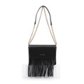 Dámska kožená crossbody kabelka Wittchen so strapcami 95-4E-659-1