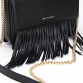 Dámska kožená crossbody kabelka Wittchen so strapcami 95-4E-659-1