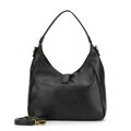 Čierna crossbody kabelka z imitácie kože 101-4Y-423-1