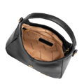 Čierna crossbody kabelka z imitácie kože 101-4Y-423-1