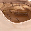 Béžová crossbody kabelka z imitácie kože 101-4Y-423-9