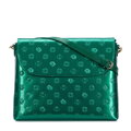 Dámska crossbody kabelka Wittchen z metalickej lakovanej kože, veľká 34-4-233-00