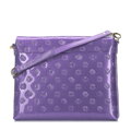 Dámska crossbody kabelka Wittchen z metalickej lakovanej kože, veľká 34-4-233-FF