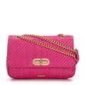 Dámska zapletaná crossbody kabelka Wittchen s retiazkou 98-4Y-408-P