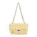 Dámska zapletaná crossbody kabelka Wittchen s retiazkou 98-4Y-010-Y