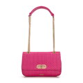 Dámska zapletaná crossbody kabelka Wittchen s retiazkou 98-4Y-408-P