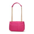 Dámska zapletaná crossbody kabelka Wittchen s retiazkou 98-4Y-408-P