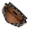 Dámska crossbody kabelka čierno-biela 99-4Y-414-10  