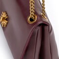 Bordová dámska kožená crossbody kabelka – nadčasová elegancia a štýl 101-4E-606-3