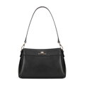 Dámska kožená crossbody kabelka z prírodnej kože – trojkomorová 101-4E-622-1G