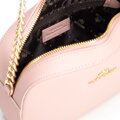 Dámska boxová listová kabelka zo saffiano kože púdrová ružová 29-4E-019-PP