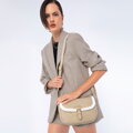 Dámska crossbody kabelka Wittchen s umelou kožušinou 97-4Y-501-9