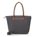 Dámska nylonová shopper kabelka Wittchen, šedá 99-4Y-104-8