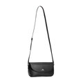 Čierna dámska crossbody kabelka Wittchen z prírodnej kože s decentným vzhľadom