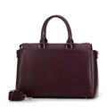 Dámska taška na notebook 15,6’’ z bordovej ekokože  