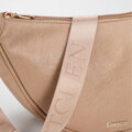 Dámska crossbody na širokom popruhu béžová 100-4Y-421-9
