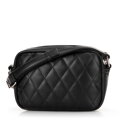 Dámska crossbody z imitácie kože čierna 100-4Y-230-1