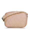 Dámska crossbody z imitácie kože béžová 100-4Y-230-9