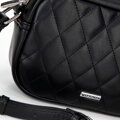 Dámska crossbody z imitácie kože čierna 100-4Y-230-1