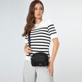 Dámska nylonová crossbody kabelka Wittchen, čierna, 99-4Y-101-1