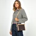 Hnedá dámska crossbody kabelka Wittchen 99-4Y-231-4